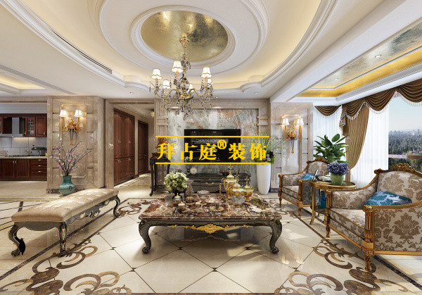 金地格林 简欧 300平米